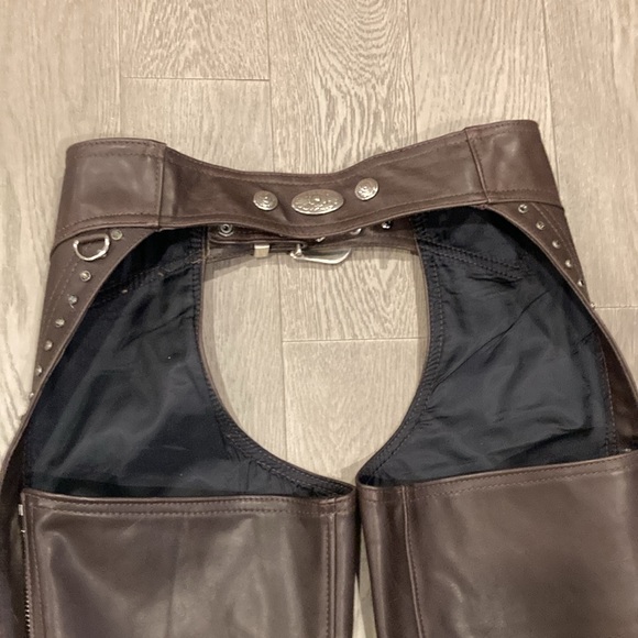 Custom Made Leather Jacket and Chaps set - Picture 11 of 14